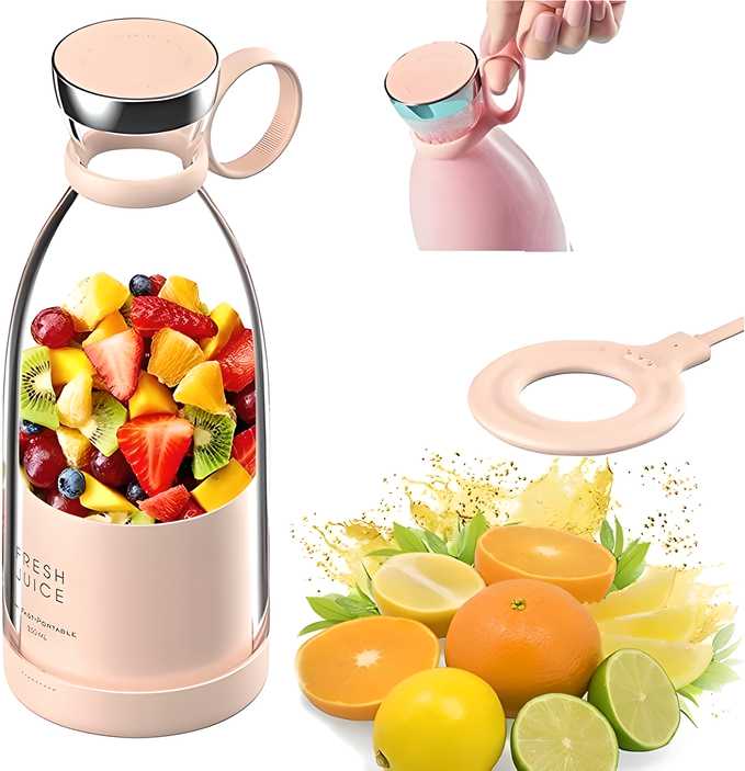 Rechargeable Portable Blender – Fresh Smoothies Anytime, Anywhere