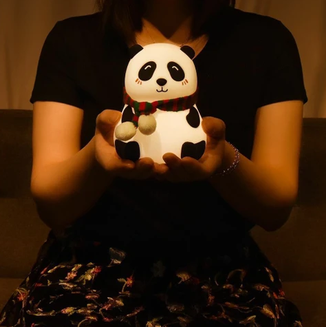 Cute Panda Light Lamp